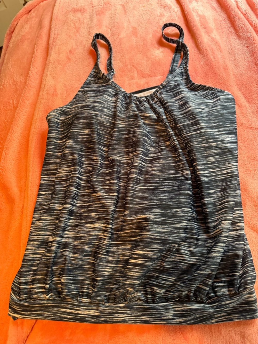 Women’s Space-Dye Tank Top - Black/Gray